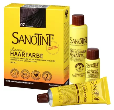 Produktbild von Sanotint Haarfarbe permanente Haarcoloration schonende Formel