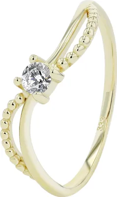 Produktbild von 333/- Gold Ring "Delanie" , 8 Karat, Gelbgold
