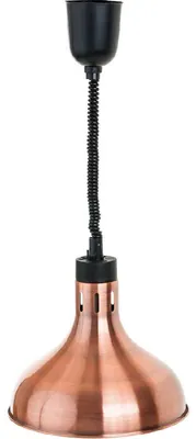 Image de Lampe chauffante professionnelle noire Ø 290 mm - réglable de 90 à 170 cm, 0,25 kW