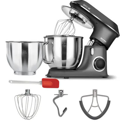 Image de Robot de cuisine planétaire 2 bols inclus MPM MRK-20 2600 W