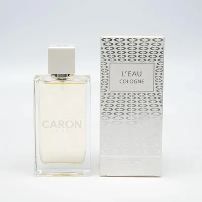 Produktbild von Caron L'Eau Cologne 100ml, Frauen, 100 ml, Nicht nachfüllbare Flasche, Cedar, Vetiver, Musk, Spray