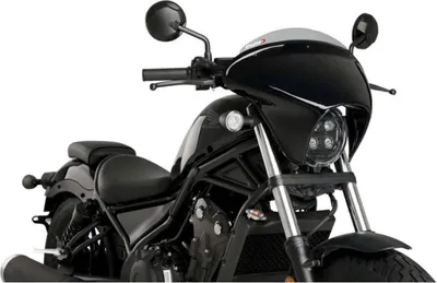 Obrázok produktu pre PUIG batwing SML športová clona smoke clear pre Honda rebel