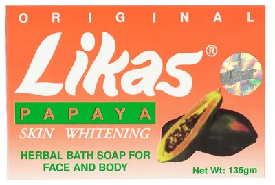 Produktbild von [ 135g ] Original LIKAS Seife Papaya / Skin Whitening Herbal Soap