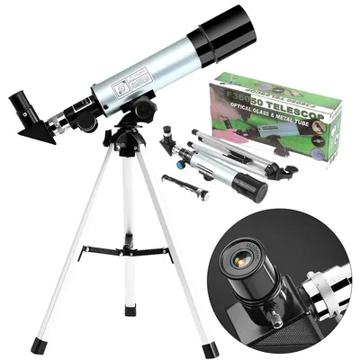 Produktbild von Teleskop für Kinder & Anfänger – Tragbares Astronomie-Teleskop mit Tischstativ, 36,5 cm, ideal als Geschenk