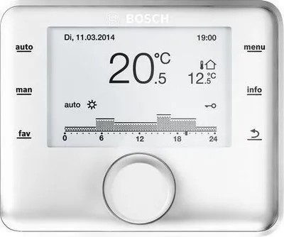 Produktbild von BOSCH außentemperaturgef. Regler CW 400 für bis 4 Heizkreise und 2 WW-Ladekreise