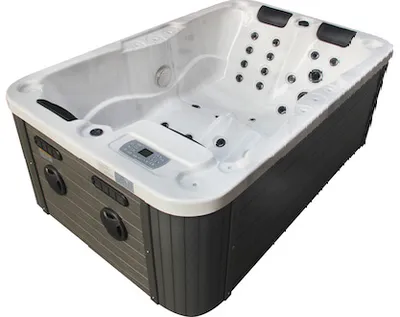 Produktbild von Outdoorwhirlpool Modena Weiß inkl. Abdeckung - 205 x 130 x 70cm