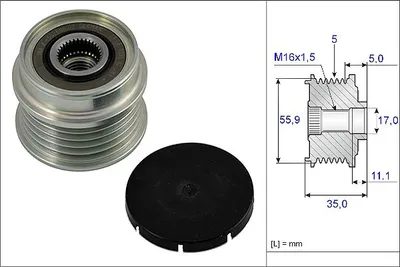 Produktbild von Ina Generatorfreilauf  535 0005 10