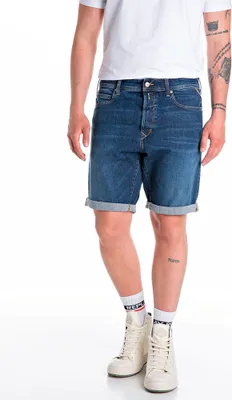 Produktbild von Replay Ma981y.000.573840 Kurze Jeans Blau 30 Mann Blau 30
