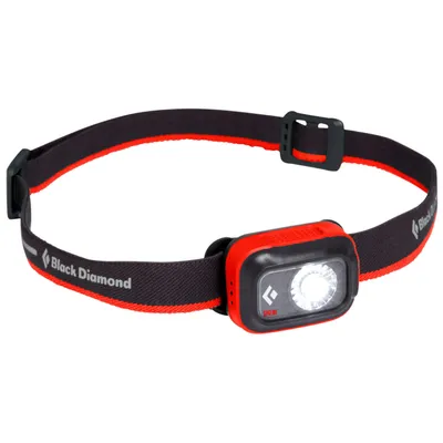 Produktbild von Black Diamond Sprint 225, Stirnband-Taschenlampe, Schwarz, Orange, Tasten, IPX4, LED, 1 Lampen