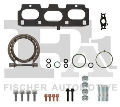 Produktbild von FA1 KT141070 Montagesatz Turbolader passend für MERCEDES-BENZ A-Klasse (W177) CLA Coupe (C118) CLA Shooting Brake (X118) GLB (X247) GLA (H247)