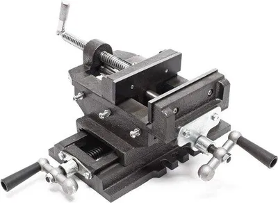 Produktbild von 2-fach Maschinenbankschraube 150mm für Fräs- und Bohrarbeiten