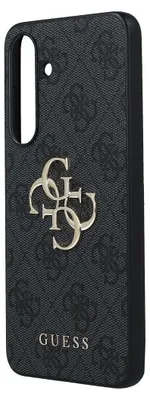 Produktbild von GUESS Tasche passend für SAMSUNG S25 FE GUHCS25FE4GMGGR (Kunstleder 4G Metall Logo) schwarz