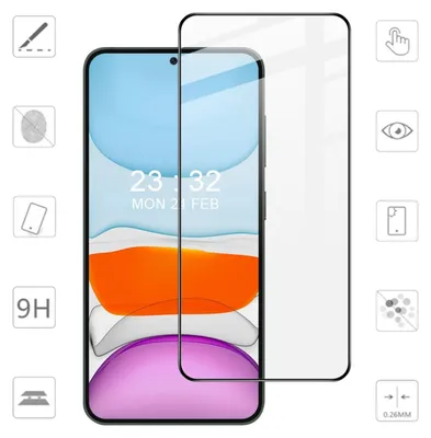 Obrázok produktu pre Pre Samsung Galaxy S25 5G – 1 ks 3D prémiová ochranná fólia z tvrdeného skla H9 s hrúbkou 0,3 mm