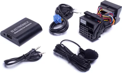 Obrázek produktu pro Bluetooth adaptér AUX pro Renault (12 pinů) – handsfree ▶ Adaptér pro autorádio pro iPhone, iPad a iPod Doručení v Německu