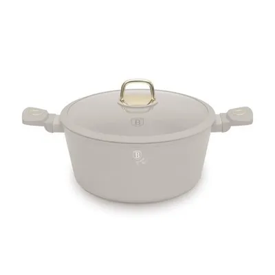 A single pot with a lid is shown against a white background.