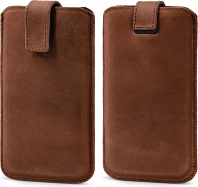 Produktbild von ROYALZ Tasche für Sony Xperia XZ1 Compact Ledertasche Hülle Case Schutztasche Leder Handyhülle Tasche Schutzhülle Sleeve Vintage