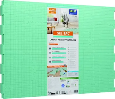 Produktbild von Selitac Trittschalldämmung Parkett- & Laminat 5 mm 5 m²