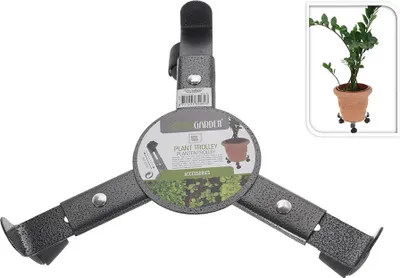 Image de Plateau Roulant Ajustable Support Mobile Pour Pots Lourds - Ipae Progarden