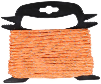 Image de Black&Decker - Corde de transport avec éléments réfléchissants + 4mm / 20m d'enrouleur