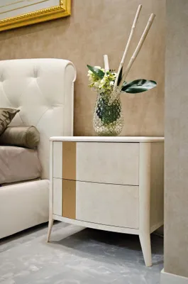 Image de Table de chevet Commode Console d'appoint avec tiroir Consoles design
