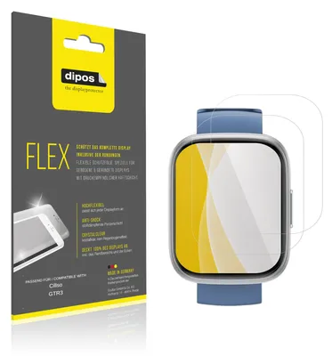 Image de 2x Film de protection d'écran pour Cillso GTR3, recouvre 100% de l'écran, dipos Flex