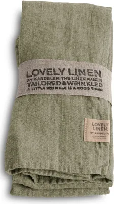 Produktbild von Lovely Linen Linen Lovely Serviette Leinen avocado (1 Stück)
