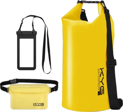 Obrázok produktu pre Dry bag súprava, vodotesná taška 5 l 10 l 20 l, 3 v 1, na plávanie
