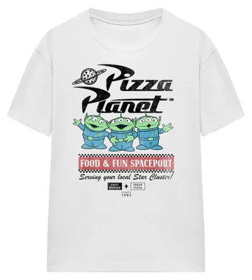 Immagine prodotto di Maglietta Toy Story - "Food Spaceport" da donna TV33533 (XL) (bianca)