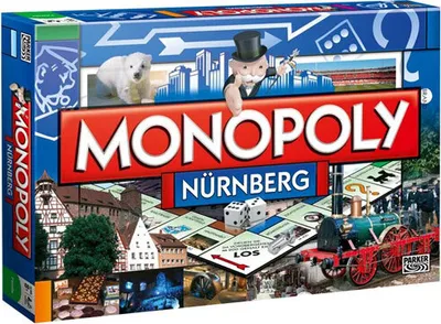 Produktbild von Monopoly - Nürnberg Brettspiel Gesellschaftsspiel Spiel Cityedition Stadtedition