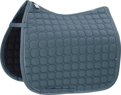 Produktbild von Eskadron Classic Sports Schabracke " Baumwolle " Form - Dressur Farbe - steelblue