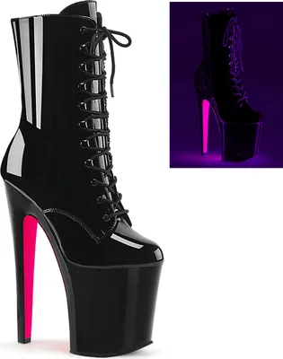 Produktbild von XTREME-1020TT Damen Booties von Pleaser, Schwarz EU 43, US 13