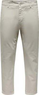 Zdjęcie produktu dla Only & Sons Kent Cropped 0022 Chinohose Beige 29 / 32 Herren Beige 29