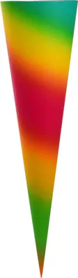 Produktbild von Bastelschultüte 70cm Rohling Regenbogen