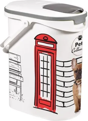 Obrázek produktu pro Krmítko pro psy, 10 l, 4 kg, Curver PETS COLLECTION, plast, bílé