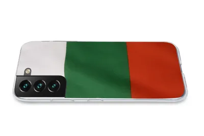 Produktbild von MuchoWow® Handyhülle Schutzhülle Hülle für Samsung Galaxy S22 Nahaufnahme der Flagge von Bulgarien Silikon Softcase Handy Hülle - Mobiltelefonhülle