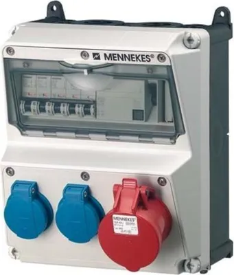 Zdjęcie produktu dla Kombinacja gniazd Mennekes 920080