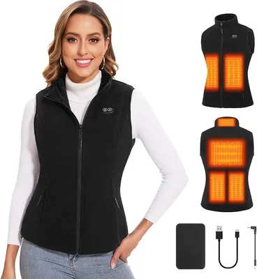 Immagine prodotto di Gilet chauffant femme Vofuoti 7.4V 10000mAh 3 niveaux USB