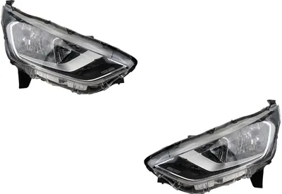 Produktbild von Johns, Scheinwerfer Halogen H7 H15 links rechts Set passend für Ford Transit 18 - chrom 2278796 KT1B13W030AD 2278794 KT1B13W029AS