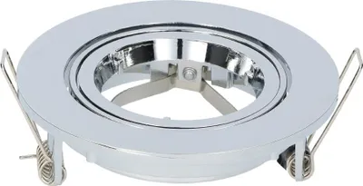 Image de HOFTRONIC - Spot LED encastrable inclinable 93mm GU10 Chrome IP20