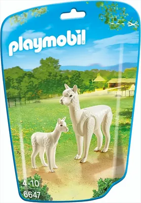 Produktbild von PLAYMOBIL 6647 - Alpaka mit Baby