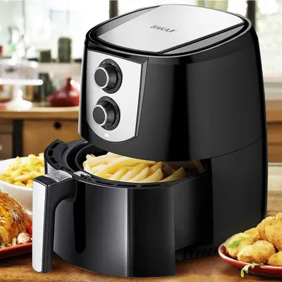 Heißluftfritteuse 4,4 l, 1400 W, Timer 30 Min., bis 200 °C