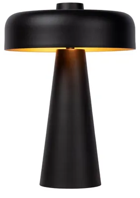 Productafbeelding van Atmooz Industriële bureaulamp Ocana – G9 – Geschikt voor woonkamer/eetkamer/slaapkamer – 3,5 W – Zwart – Ø 30 cm – Metaal