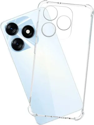 Produktbild von TPU Hülle Clear Armor Soft Case für Tecno Spark 10 (KI5, 6.6'') - transparent