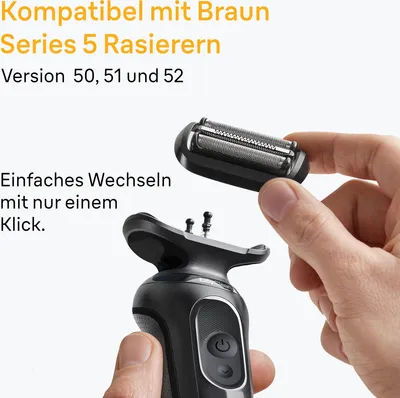Immagine prodotto di BRAUN Series 5 & 6 Shaver Head - 3 Flexible Blades - 100% Germany