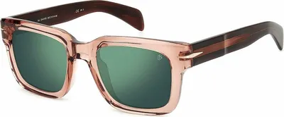 Produktbild von David Beckham DB 7100/S Pink striped brown 52/21/145 Herren Sonnenbrillen