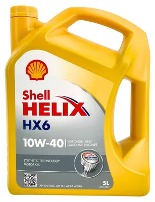 Produktbild von 5 Liter SHELL 10W-40 Helix HX6 MB 229.3 VW 501 01 VW 505 00 Renault RN0700