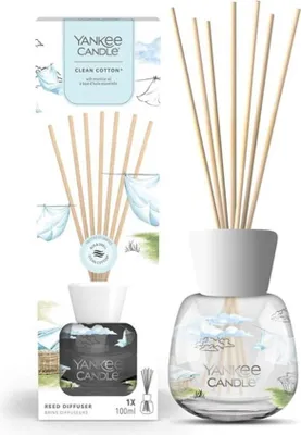 Produktbild von Yankee Candle Reed Diffuser Clean Baumwolle 100 ml