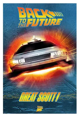 Immagine prodotto di Ritorno al futuro - "Great Scott!" Poster maxi CD2149 (taglia unica) (colorato)