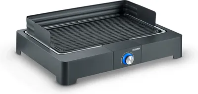 Produktbild von Elektrogrill Tischgrill Grillplatte Aluminium-Druckguss SEVERIN PG 8567 2200 W PG 8567 aus Edelstahl, schwarz Elektrogrill Tischgrill Barbecue-grill Standgrill Grill Steakboard