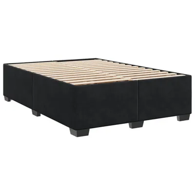 Obrázek produktu pro vidaXL Rám postele bez matrace černý 140x200 cm sametový